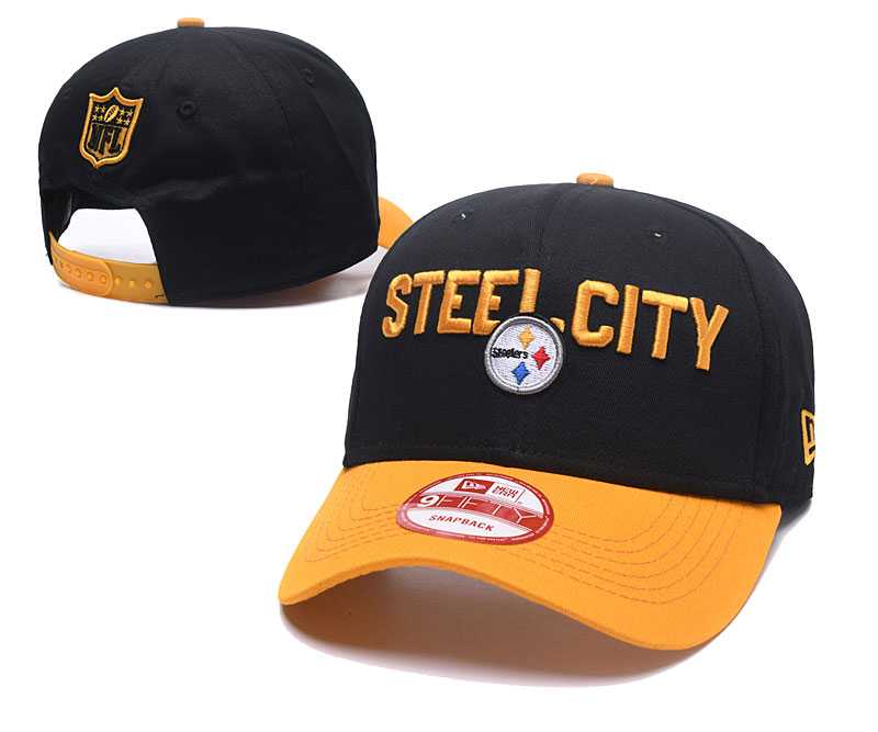 Steelers Steel City Black Peaked Adjustable Hat GS,We sell and wholesale Steelers Steel City Black Peaked Adjustable Hat GS on line form chian!